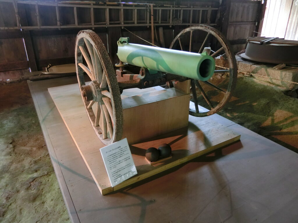 19世紀後半の「砲車」（ペリーから幕府に送られたものと推定されている！）